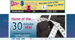 Desktop Screenshot of drycleaningbylouis.com